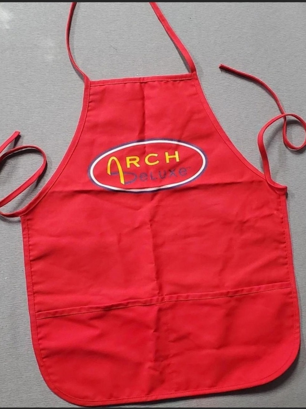Vintage Mcdonalds Arch Deluxe apron